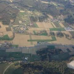 Flugwegposition um 15:12:59: Aufgenommen in der Nähe von Gemeinde Stubenberg am See, Österreich in 2260 Meter